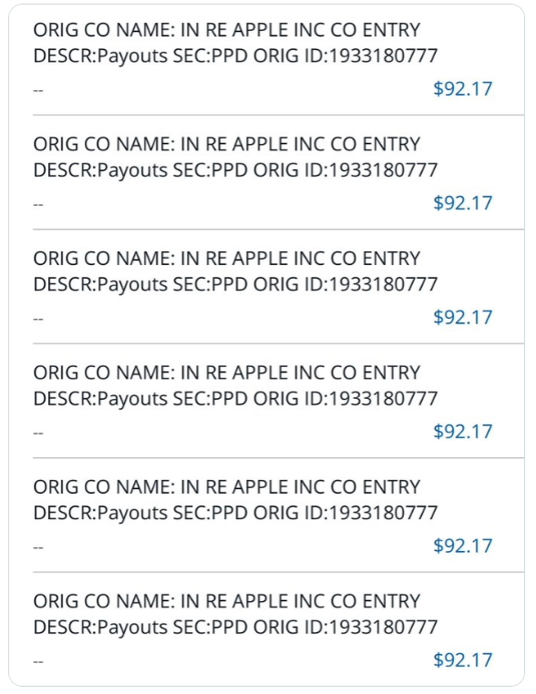 苹果 iPhone“电池门”赔款到账 每台手机获赔660元